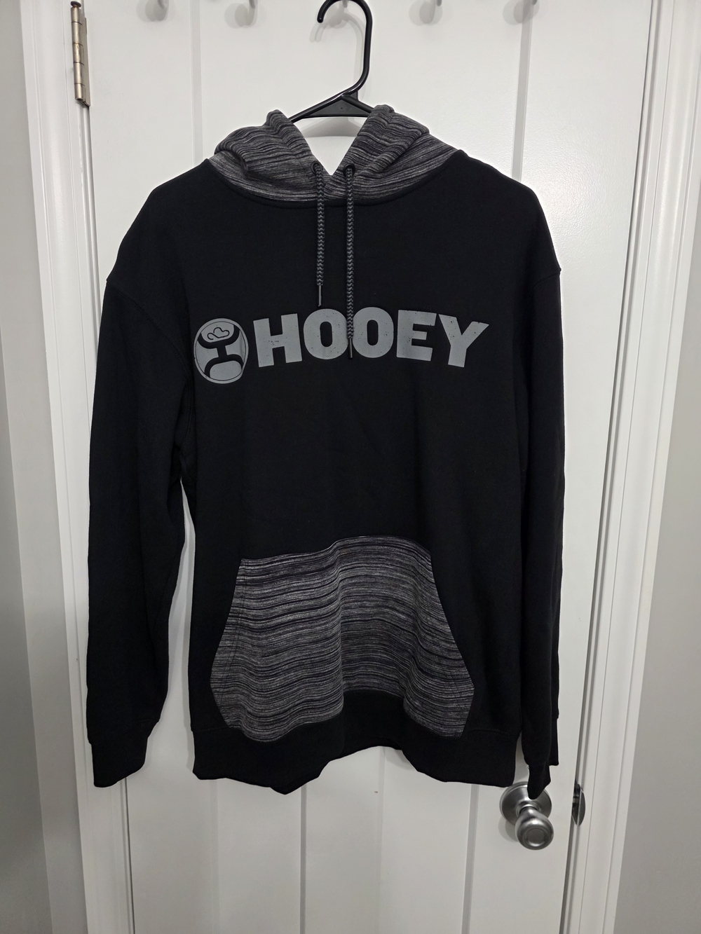 Hooey Black & Gray Hooded Sweatshirt - Hooey